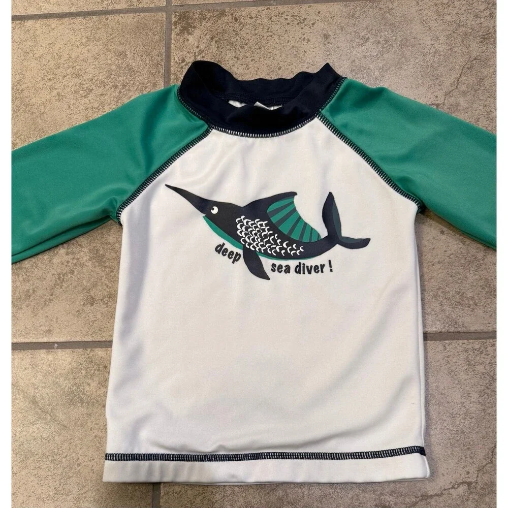 Gymboree Swim Top Rash Guard